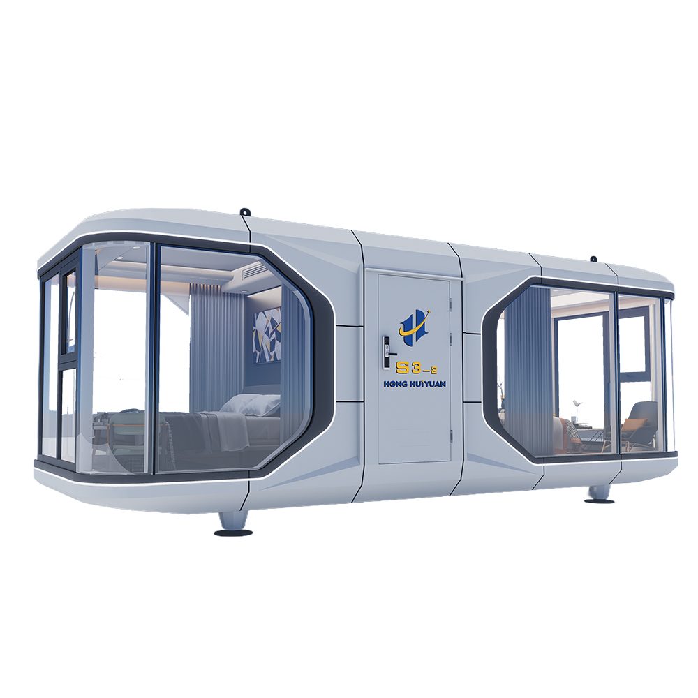 Prefabrykowany mobilny zamknięty dom kapsułowy S3